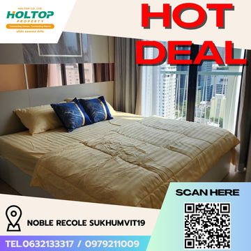 #R5732 🎉 150868 Condo for rent  Noble Recole Sukhumvit19