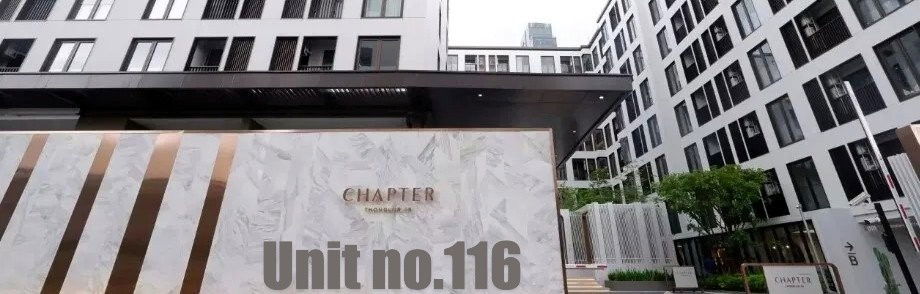 picture BTS Thonglor 2.5 km. Price  32,000 Baht Condo Chapter Thonglor 25 ( Rental ) - 39/47