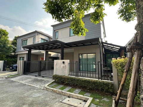  P ขายบ้านเดี่ยว 2 ชั้นหมู่บ้านวี คอมพาวด์ ราชพฤกษ์ - ปิ่นเกล้า 36 ตารางวา