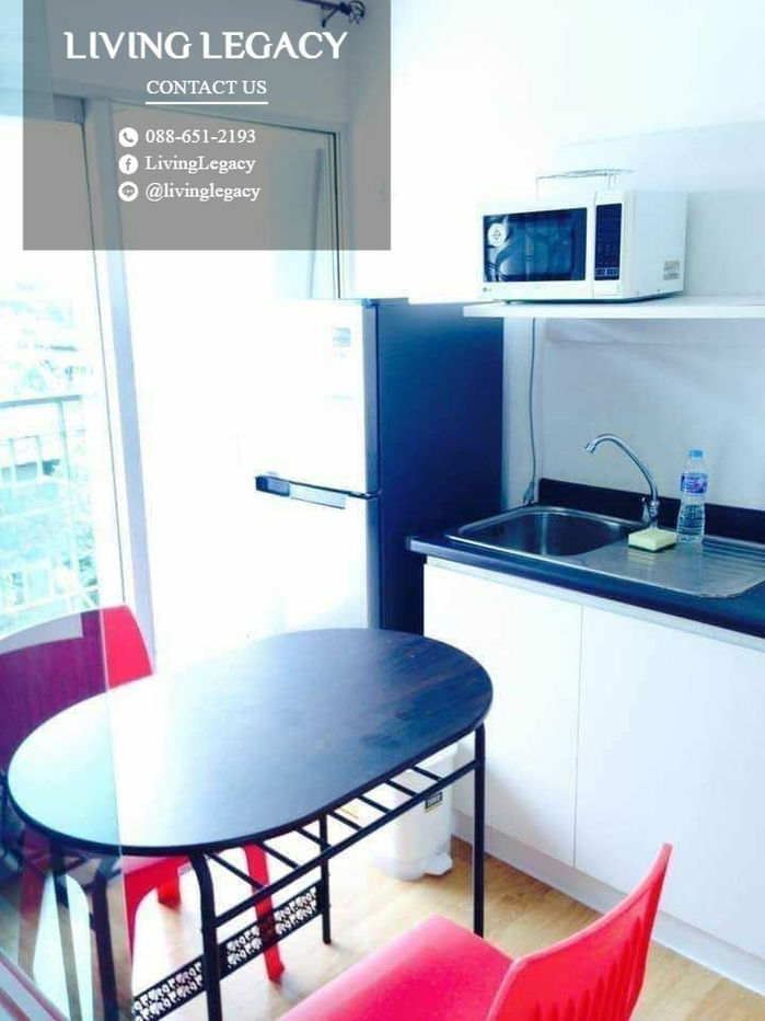 picture LT57ZGVT Condo For Rent Lumpini Place Srinakarin - Huamark Station 26 Sq.M. Floor 18 Building A line id : @livinglegacy - 3/9
