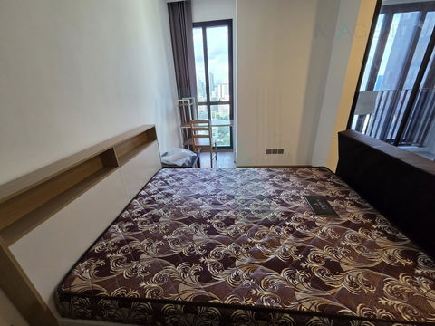 📌 For Rent Condo ASHTON CHULA-SILOM Building 1, Floor 26,Studio, Room size 34 sqm