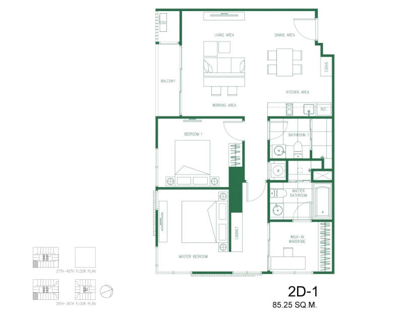รูป 🏢 ประกาศให้เช่าคอนโด | MA-C7451   โครงการ XT PHAYATHAI (เอ็กซ์ที พญาไท)  - รูปที่ 30/30