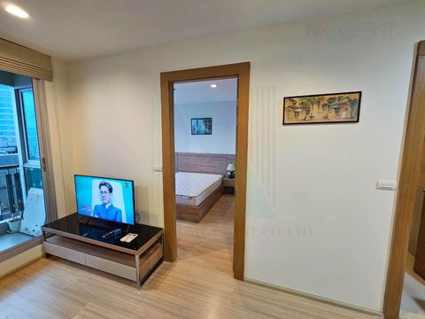 🔺 ให้เช่าคอนโด ริทึ่ม รัชดา-ห้วยขวาง อาคาร 1 ชั้น 17 1 ห้องนอน ขนาด 46 ตรม ใกล้ โรบินสันรัชดา