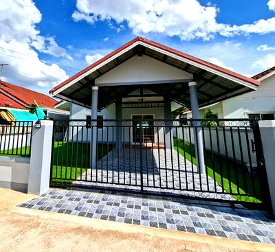 บ้านเดี่ยว ขอนแก่น : ขายบ้านเดี่ยวชั้นเดียว พื้นที่ 57 ตรว. บ้านสวย ทำเลดี ต.บ้านทุ่ม อ.เมืองขอนแก่น