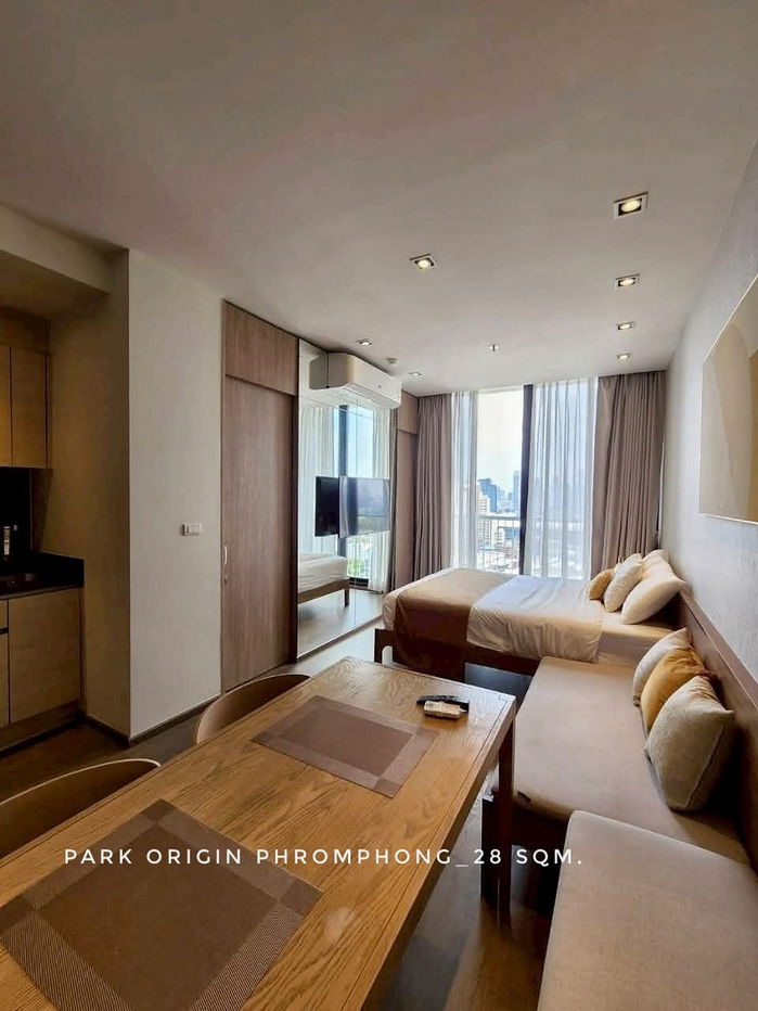 รูป พร้อมเช่า ห้องสตูดิโอ Park Origin พร้อมพงษ์ ใกล้ BTS พร้อมพงษ์ เอ็มโพเรียม K Village - รูปที่ 4/8