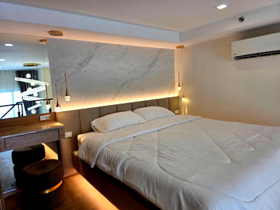คอนโดให้เช่า : The Rich Rama 9 - Srinakarin ห้องสวย ราคาดี สอบถามเพิ่มเติมได้ที่ Line @condorental
