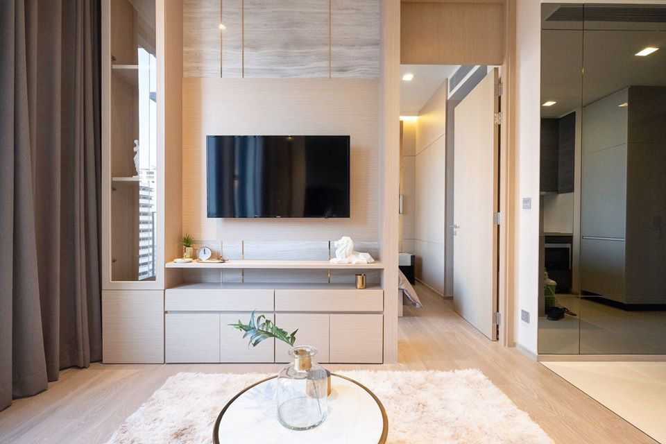 รูป ✅ ✅ The ESSE Asoke , Super Luxury 1 ห้องนอน พร้อมเข้าอยู่ ติดต่อไลน์ @bktasset โทร 095-325-8928 - รูปที่ 4/13