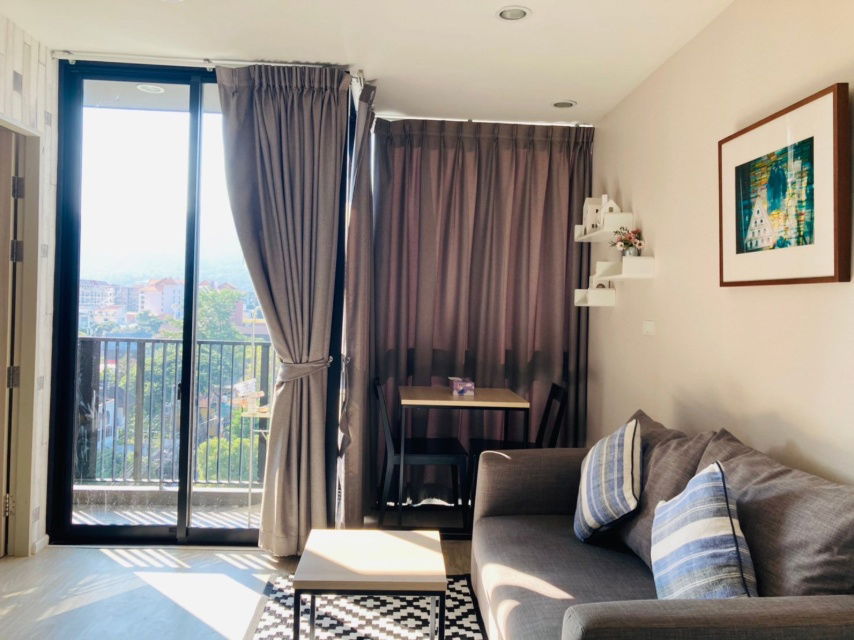 picture Condo for rent: Palm Springs Nimman Areca, 8th floor, rent 14,000 baht per month, call 098-6169416 Art - 9/9
