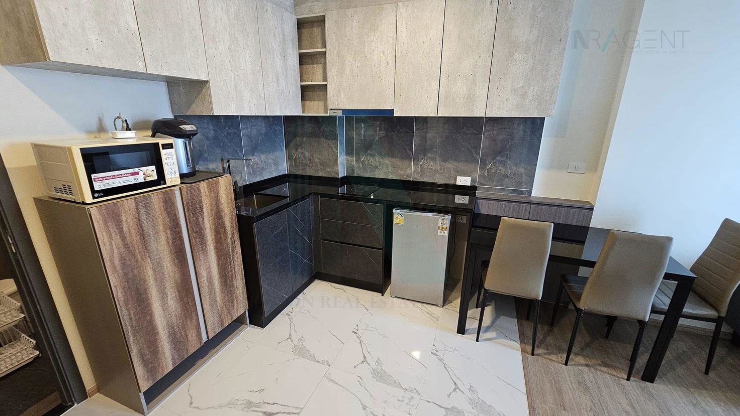 picture 🚩 For Rent Condo KEN ATTITUDE RATTANATHIBET Building 1, Floor 8,1 bed room, Room size 35.00 sqm - 7/8