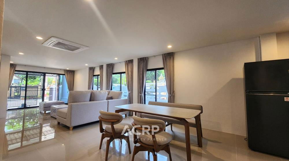 picture Townhouse for rent, newly renovated, Sirikam, Sukhumvit 72, good location, only 500 meters from BTS  - 9/19