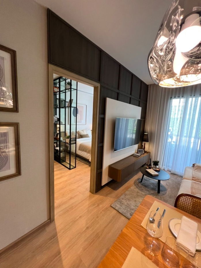 รูป ขายดาวน์ NUE District R9 2 นอน 2 น้ำ ใกล้เซ็นทรัลพระราม9 และMRTพระราม9 เดินทางสะดวก ทำเลใจกลางเมือง ตึกหน้า ห้องมุมวิวดีที่สุด เจ้าของขายเอง - รูปที่ 5/12