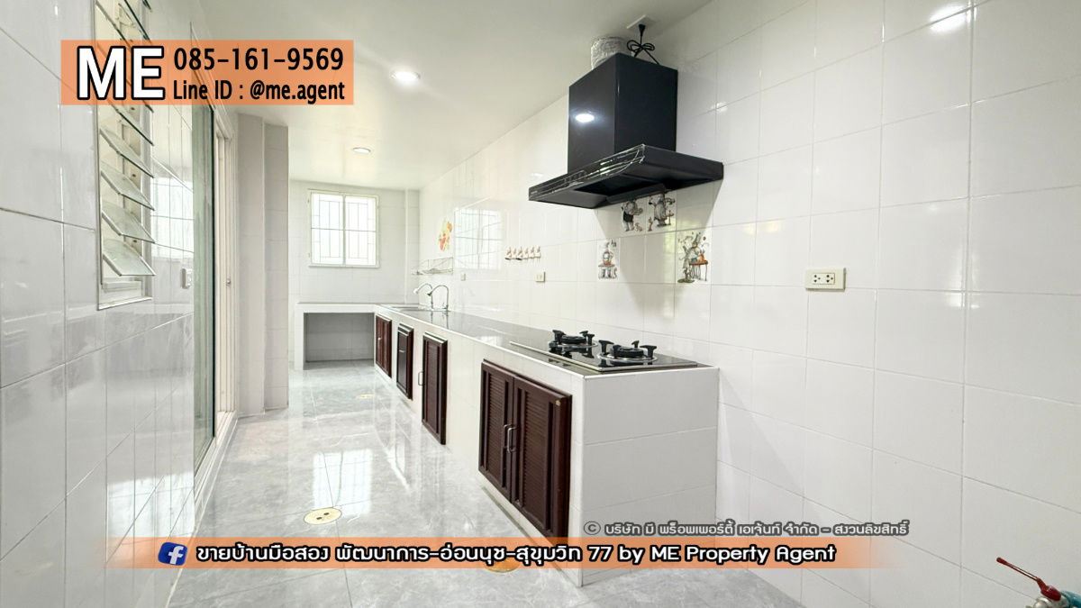 picture For Rent Townhouse Villette Lite Pattanakarn 38, newly renovated, near the swimming pool, near Sukhumvit, Thonglor Tel 064-954-9619 (RTG39-28) - 18/21