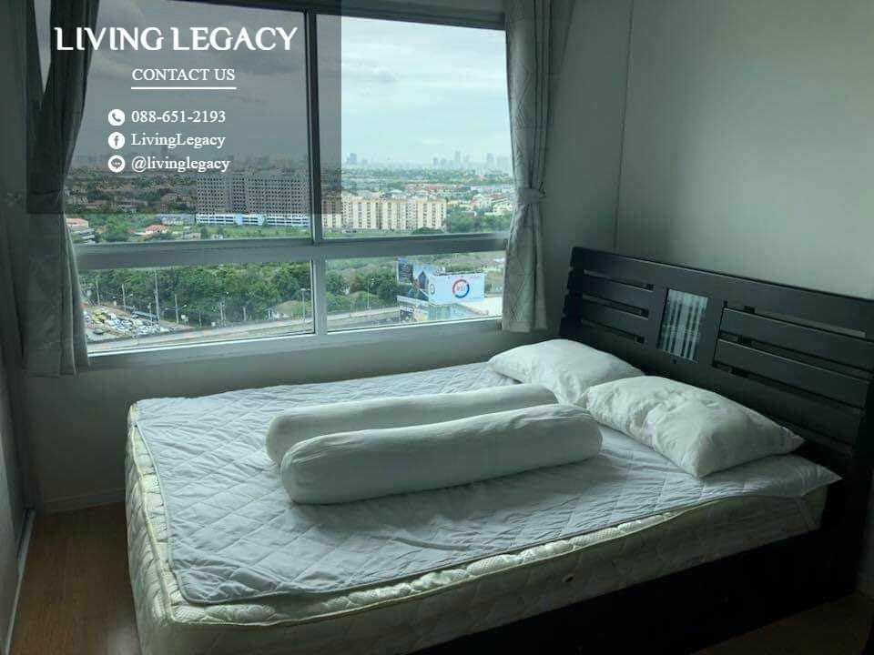picture LT57ZGVT Condo For Rent Lumpini Place Srinakarin - Huamark Station 26 Sq.M. Floor 18 Building A line id : @livinglegacy - 2/9