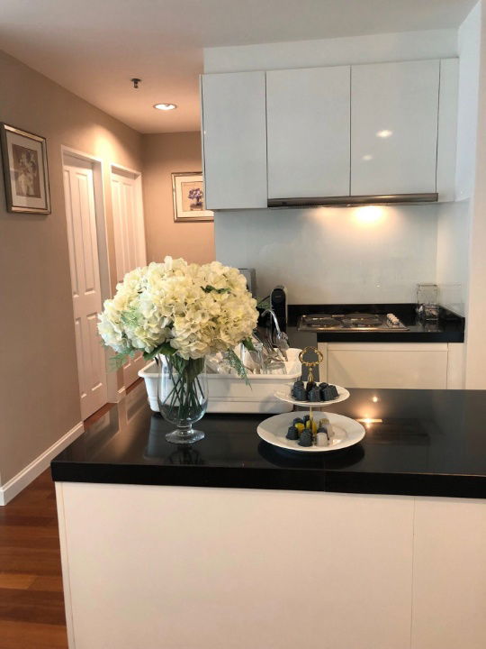 picture Condo for rent, Belle Grand Rama 9, beautifully decorated, fully furnished, 2 bedrooms, near MRT Rama 9 and Central Rama 9. RW006805 - 12/12