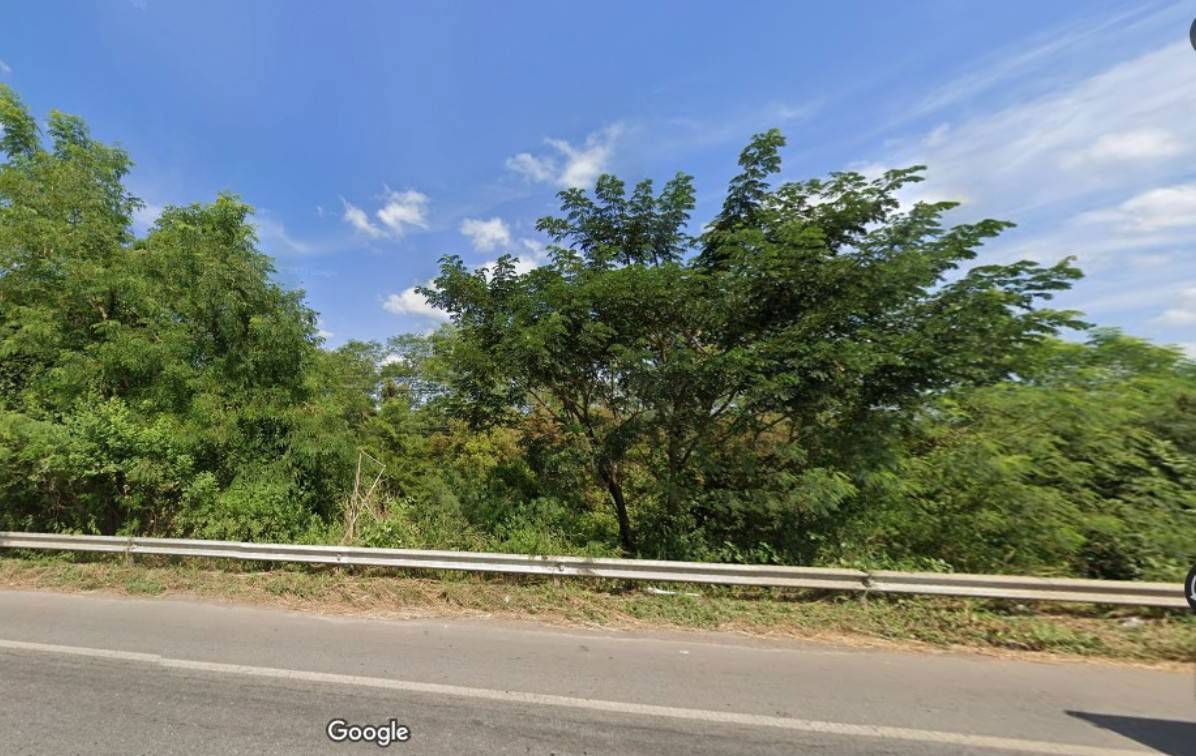 picture Land for sale... near Sahapat Kabin Buri Airport, lower than appraised price, on Suwannason Road , area 8-2-69 rai - 2/5