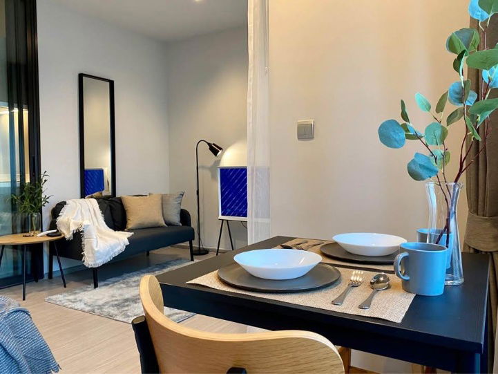 picture CD052 For Rent – Life Asoke - Rama 9 | High Floor, Large Studio with Closed Kitchen, 3 Mins to MRT Rama 9 - 8/20