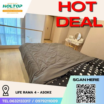 #R5742 🎉 150868  Condo for rent Life Rama 4 - Asoke