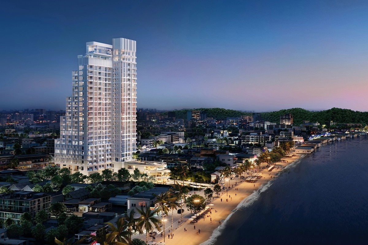 picture 🏖️ For Sale: PTY Residence Sai1 🌏 Foreigner Quota – 2 bedrooms, 2 bathrooms, 80 sq m., 21st floor, corner unit - 1/6