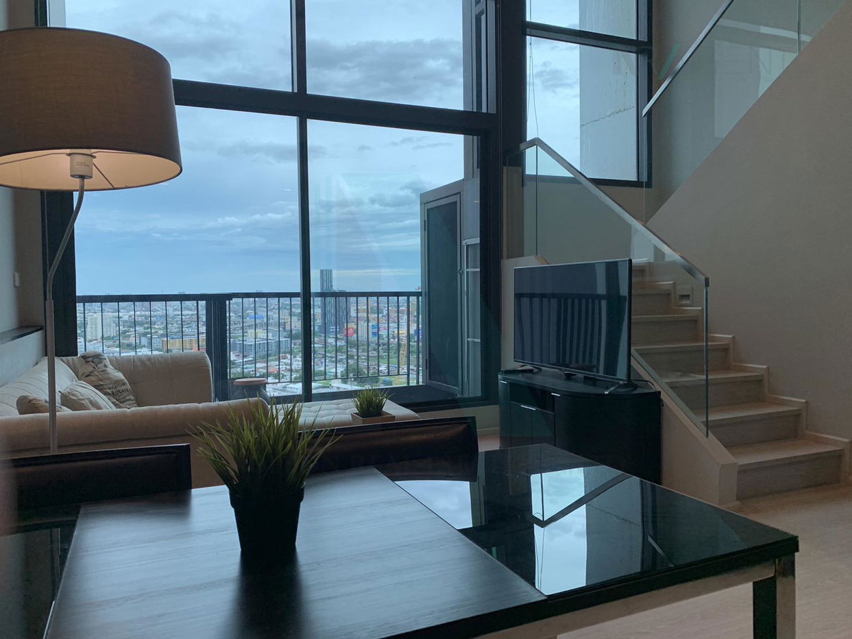 รูป 🚩 ให้เช่าคอนโด ริทึ่ม สุขุมวิท 44/1 อาคาร 1 ชั้น 30 Duplex ขนาด 60.00 ตรม ใกล้ โรงแรมจัสมิน - รูปที่ 4/8
