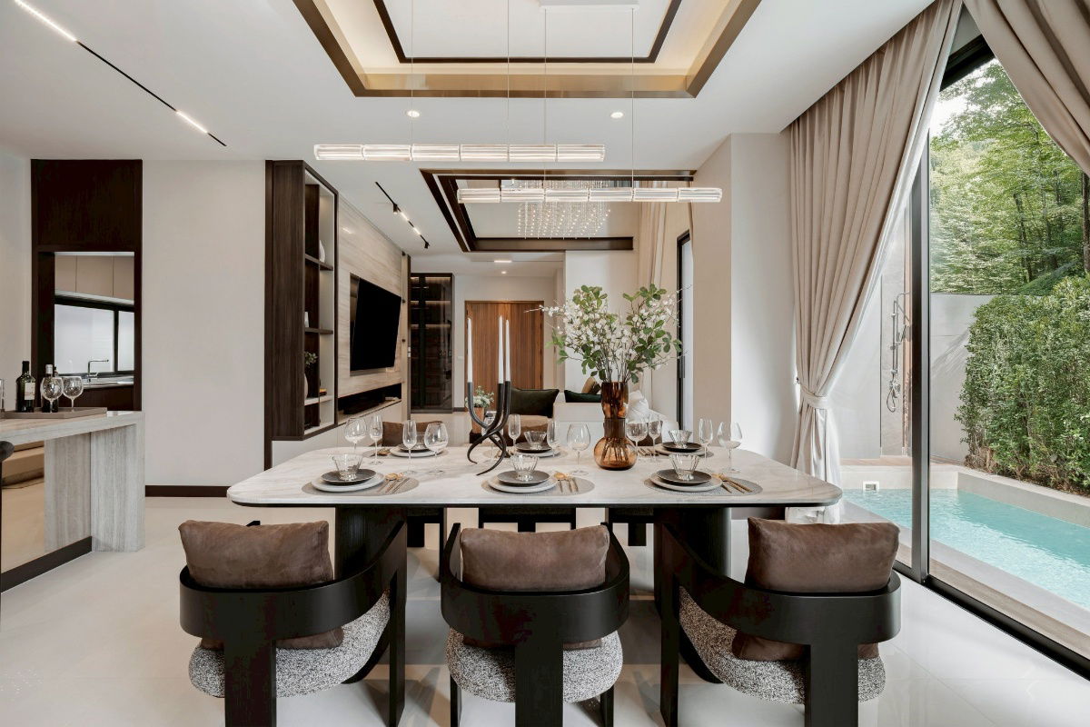 picture For sale: Show house at Tierra Ladprao 41 project, a 3-story Luxury detached house in modern tropical pool villa style, -SW002858 - 7/11