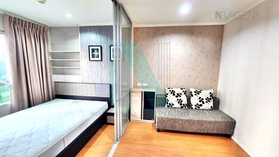 Condos for sale Makro Nakhon In : For Sell Condo LUMPINI PARK RATTANA THIBET- NGAMWONGWAN Building B, Floor 7,1 bed room, Room size 23 sqm