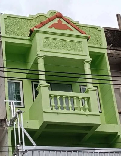 picture Lertlah School is 900m. Phetkasem 102-112 LakSong MRT Station 5.9km. 3-story 3bed Srivichai Hos 700 - 2/8