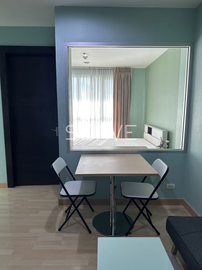 picture  1 Bed Unblock view  Fully furnished   Perfect Location Close to MRT Ratchadaphisek 0 m. @ Rhythm Ratchada - 4/7