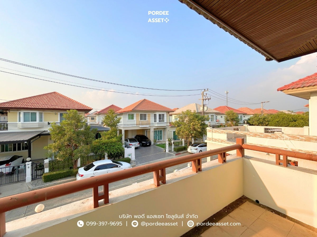 รูป บ้านเดี่ยว ชวนชื่น กรีนบาวด์ กรุงเทพ-ปทุมธานี เมืองปทุมธานี (ขนาด 63 ตร.ว.) ตั้งอยู่ภายในโครงการ Flora Ville Golf & Country Club  - รูปที่ 12/22