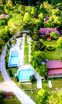 Land for sale Mae Chan Chiang Rai : Large Plot of Land with Resort Business in the Heart of Nature, Mae Chan District, Chiang Rai Land Area: 22 Rai, 1 Ngan, 52.5 Square Wah