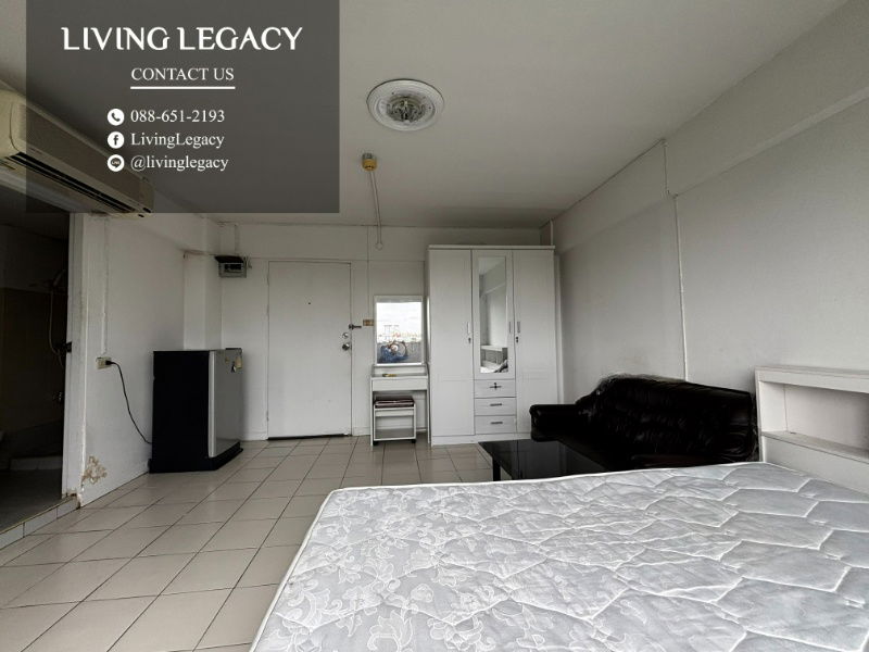 picture SK9KEX Condo For Rent Lumpini Center Happyland 25 Sq.M. Floor 6 Building C4 line id : @livinglegacy - 3/13