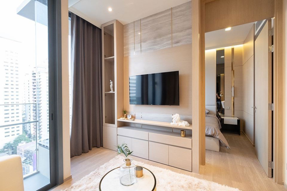 รูป ✅ ✅ The ESSE Asoke , Super Luxury 1 ห้องนอน พร้อมเข้าอยู่ ติดต่อไลน์ @bktasset โทร 095-325-8928 - รูปที่ 3/13