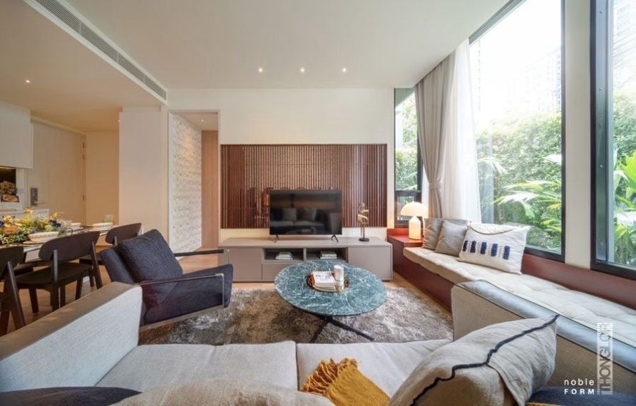 picture For Sale🔥🔥 Noble Form Thonglor – Best Deal & Best Location Same Floor as the Facilities 📞 Call 096-2493698 (NFT037B17) - 3/17