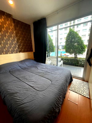 Condos for rent Jomtien Sai 1 :  🏖️ For Rent: LUMPINI JOMTIEN – Balcony next to the Pool, ( welcome: 3 months)