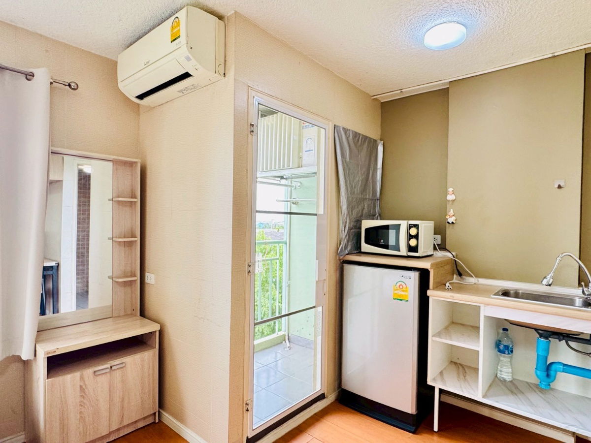 รูป 🏡ด่วน! ให้เช่าคอนโด ลุมพินีทาวน์ ร่มเกล้า-สุวรรณภูมิ✈️  ตึก A2 ชั้น 5  ห้องสตูดิโอ ขนาด 22 ตรม  - รูปที่ 2/5