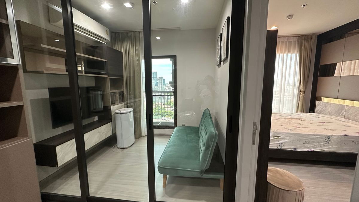 picture (For Rent Life Sukhumvit 62) Size 38 sq m., 17th floor - 9/10
