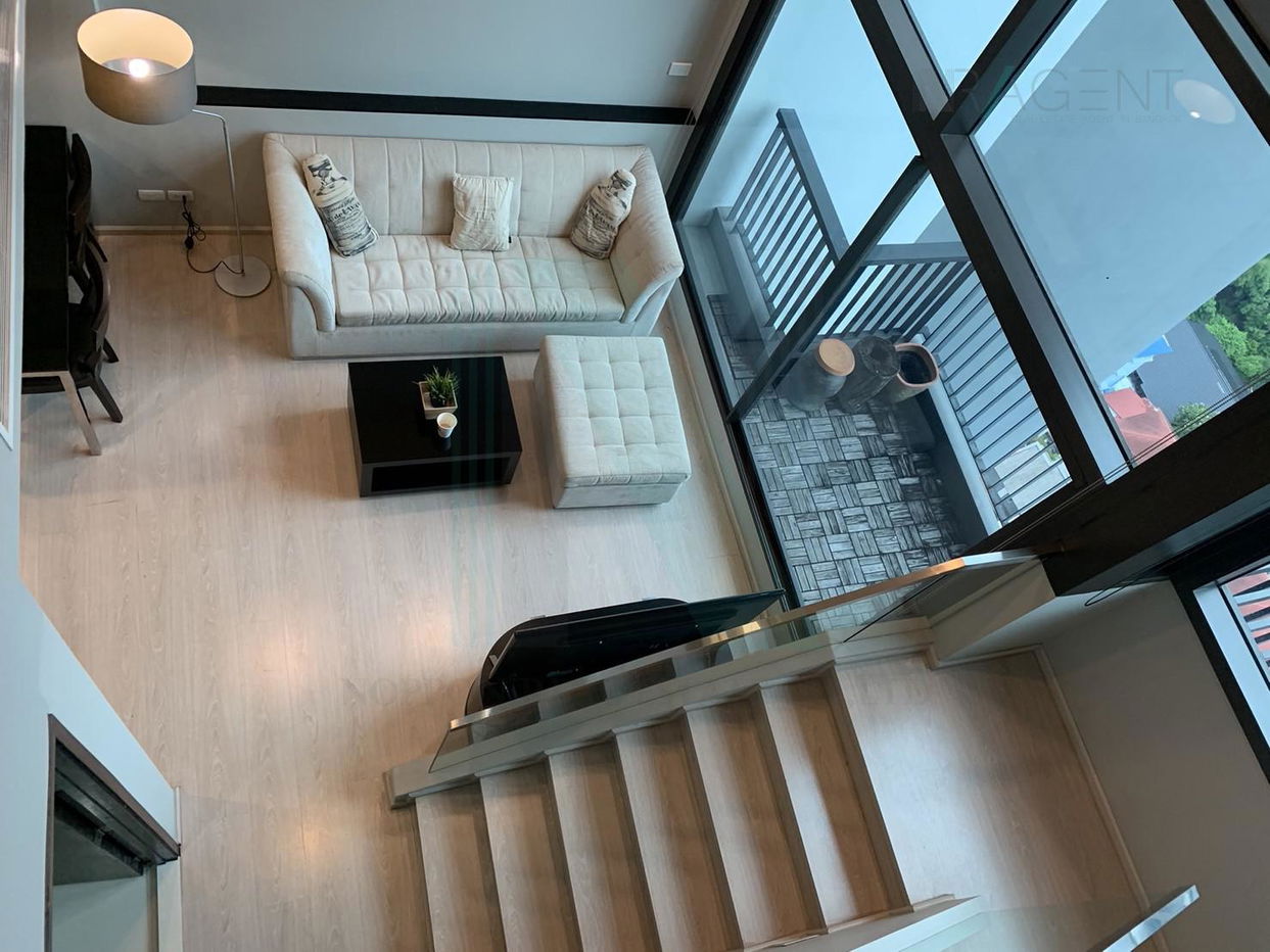 รูป 🔺 ให้เช่าคอนโด ริทึ่ม สุขุมวิท 44/1 อาคาร 1 ชั้น 30 Duplex ขนาด 60.00 ตรม ใกล้ โรงแรมจัสมิน - รูปที่ 5/8