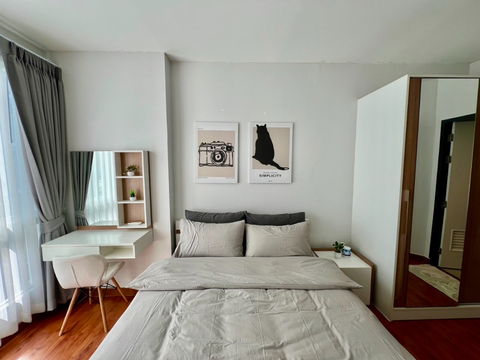 Condo One Plus CMU 3 for rent, 1 bedroom, next to Pai Lom Gate, near Chiang Mai University and Nimman, 13,000 baht, call 098-6169416 Art