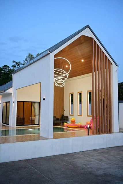 picture Large pool villa for rent, Nordic style, Pattaya - 5/20