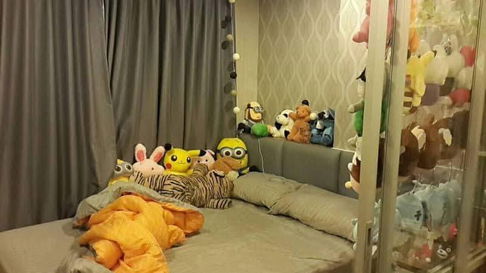 🟢For Rent🟢Lumpini Park Rama 9 - Ratchada, beautiful room, fully furnished 📱ADD LINE @nathong97 (reply ⚡ 24 Hr) P1006