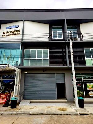 ขายอาคารพาณิชย์ : ขาย อาคารพาณิชย์ 3 ชั้น ตึกใหม่เอี่ยม! บ้านพฤกษา ราชพฤกษ์ 345