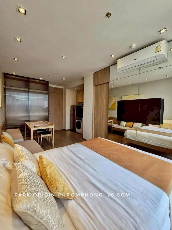 รูป พร้อมเช่า ห้องสตูดิโอ Park Origin พร้อมพงษ์ ใกล้ BTS พร้อมพงษ์ เอ็มโพเรียม K Village - รูปที่ 3/8