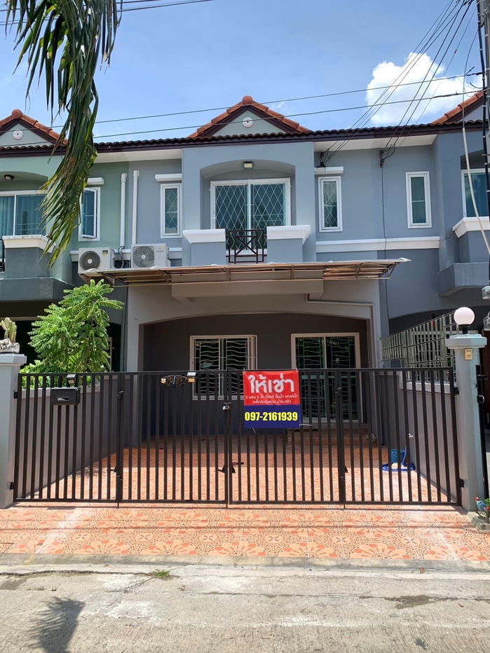 รูป ให้เช่าทาวน์เฮาส์ 2 ชั้น หมู่บ้าน เคซี 6 รามอินทรา ซอยพระยาสุเรนทร์ 📲0972161939 - รูปที่ 1/14