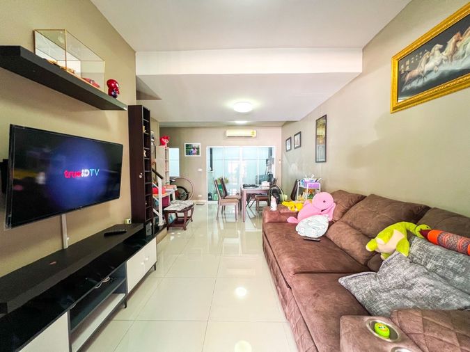 3-bed townhouse for sale, 120 sqm, 18.2 sq wah, The Connect 22 Ramindra - Minburi