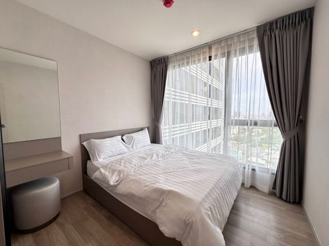 😊✅Condo for rent Ideo Mobi Sukhumvit-Eastpoint 🚄Near BTS Bangna, convenient transportation