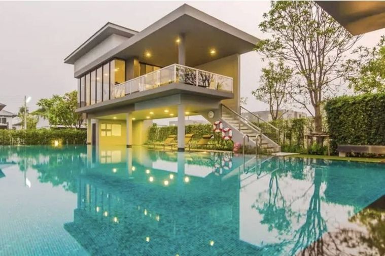 ขายบ้านเดี่ยว 2 ชั้น โครงการชัยพฤกษ์ พุทธมณฑล สาย 5 หันหน้าทิศเหนือ พร้อมเข้าอยู่ได้ทันที ติดถนนพุทธมณฑลสาย 5