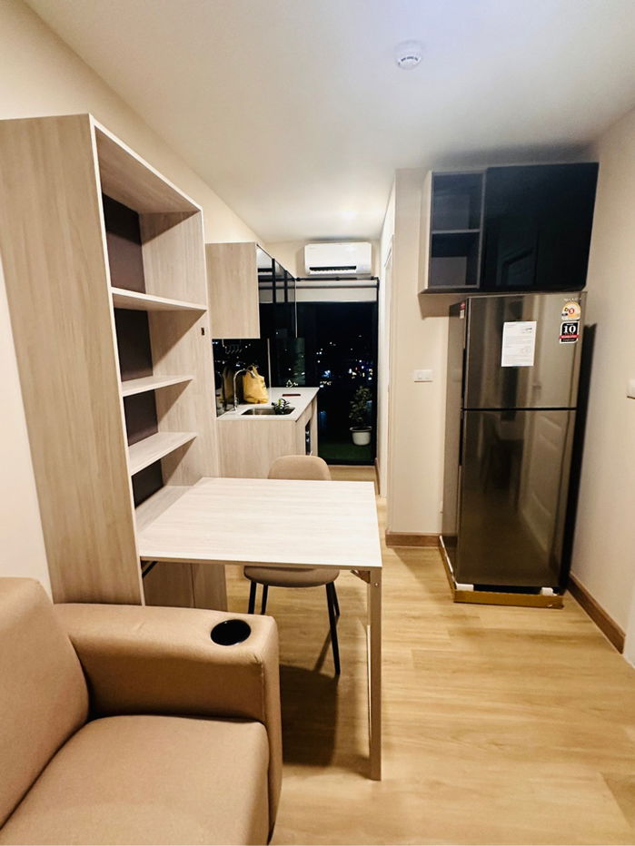 รูป ให้เช่าคอนโด 1 ห้องนอน ใกล้มอเตอร์เวย์ เดินทางไปไหนก็สะดวก พร้อมเฟอร์นิเจอร์ครบชุด - รูปที่ 1/22
