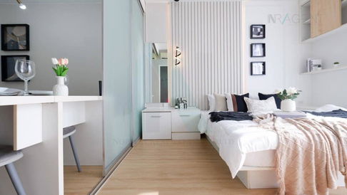 🎉 For Sell Condo THE IRIS RAMA 9 - SRINAKARIN Building F, Floor 8,1 bed room, Room size 32 sqm