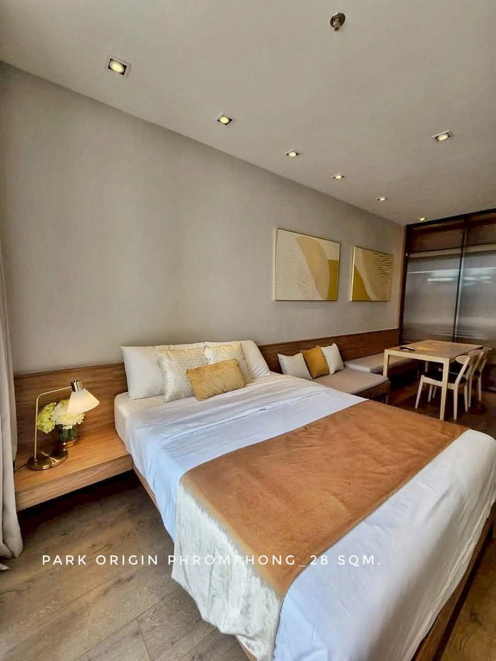 รูป พร้อมเช่า ห้องสตูดิโอ Park Origin พร้อมพงษ์ ใกล้ BTS พร้อมพงษ์ เอ็มโพเรียม K Village - รูปที่ 1/8
