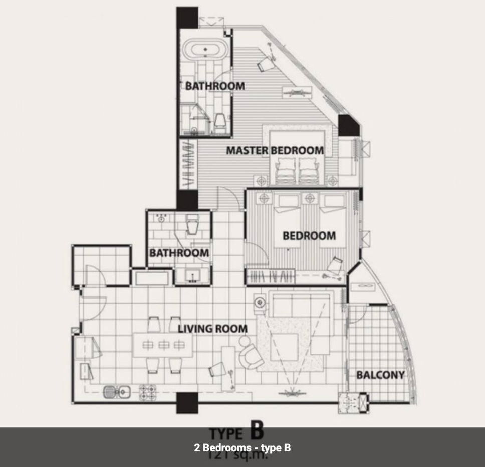 picture Condo for rent Sathorn Heritage near BTS Chong Nonsi 48,000 baht Property code: RS1399 - 13/18