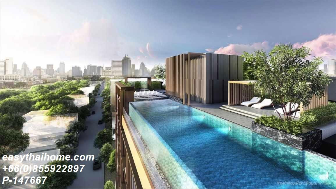 รูป 🏢P-147667 ต้องการขายคอนโด ลอยด์ ศูนย์วิจัย-ทองหล่อ Phetchaburi Rd, Bang Kapi, Huai Khwang, Bangkok พร้อมสัญญาเช่า  - รูปที่ 11/14